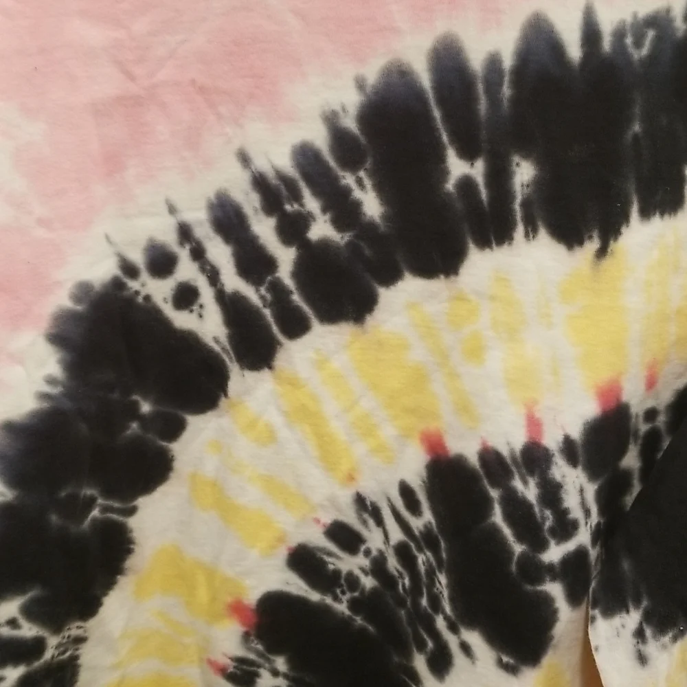 💕ELECTRIC & ROSE💕 Long Sleeve T-Shirt Top ~ Tie Dye Pattern Small NWT